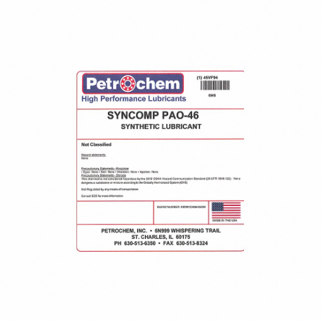 PETROCHEM SYNCOMP PAO-46-005