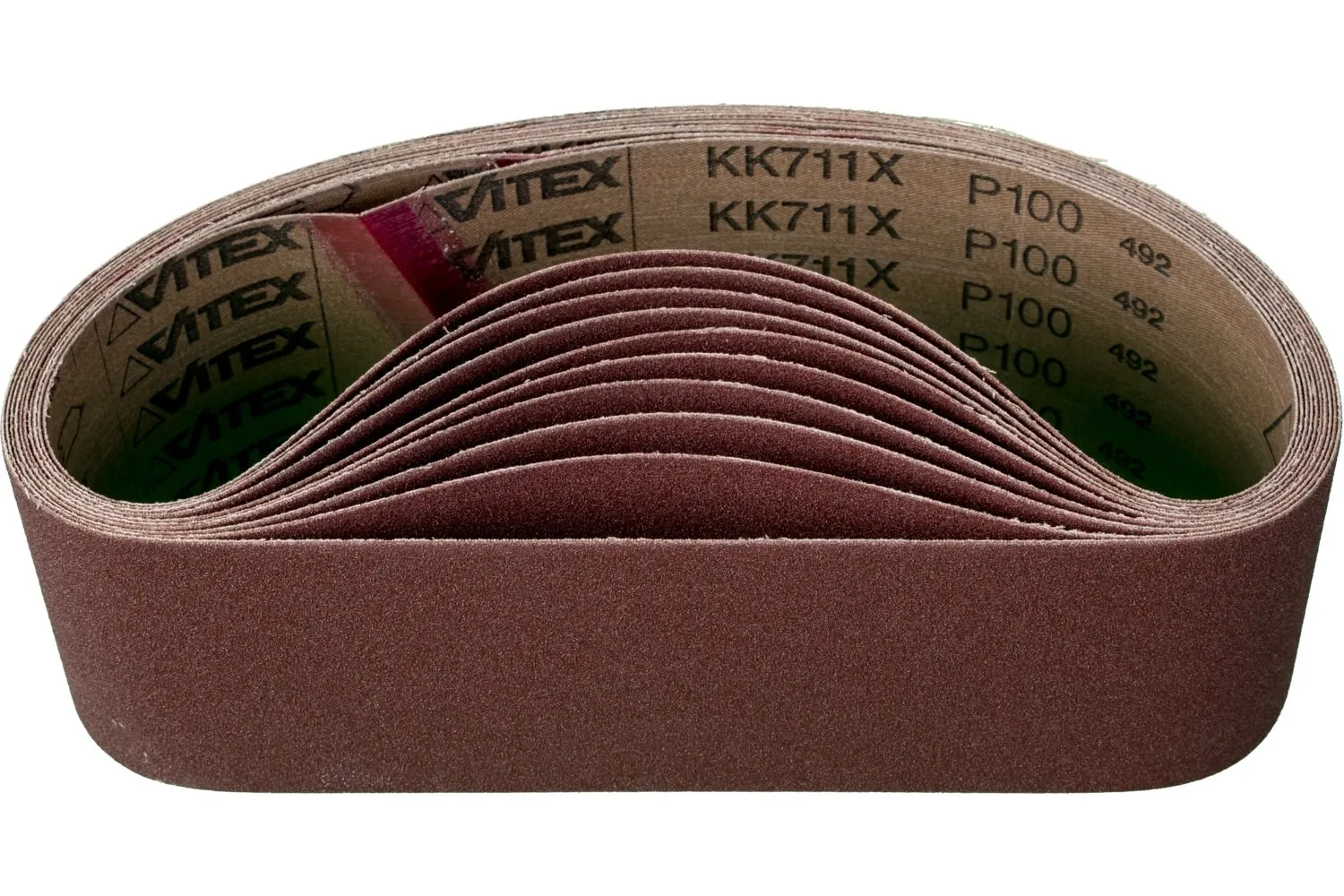 PFERD 49254 Coated Belt, Al/Oxd, 3 Inch x 24 Inch Size, 100 Grit, Aluminum Oxide | CY6VBF