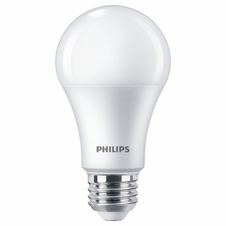 PHILIPS 12.2A19/PER/927-22/P/E26/WG 6/1FB T20 LED Bulb, A19, Medium Screw, 75W INC, 12.2 W Watts, 1, 100 lm, LED | CT7RKV 60NP94