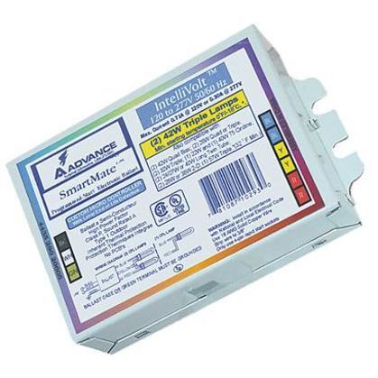 Fluorescent Ballast, Electronic, 2 Lamp, 120 To 277 VAC, Programmed Start Type