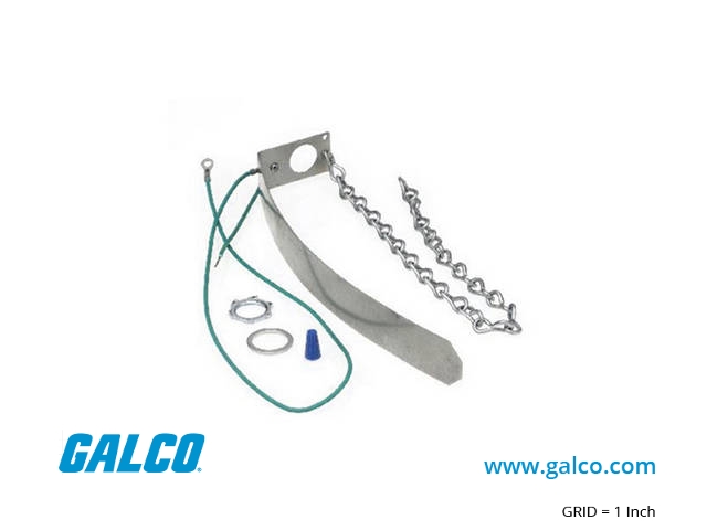 Post Line, 10 Inch Spring Clip, Chain Kit