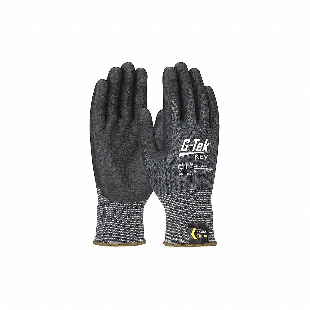 PIP 09-K1630/M Hand Protection Cut Resistant Gloves, M, Yellow, Dozen | CL8TXT