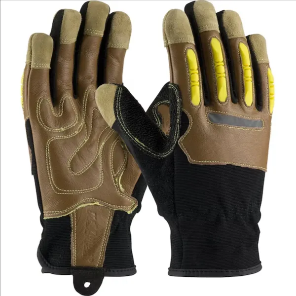PIP 120-4100/L Hand Protection Cut Resistant Gloves, L, Brown, Pair | CL8UKG