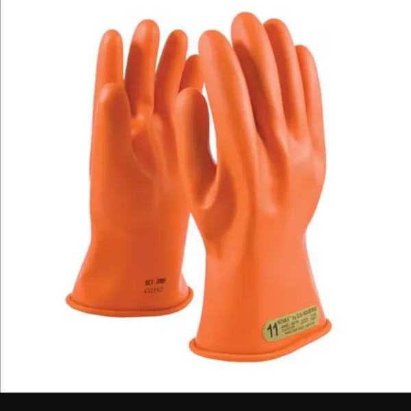 PIP 147-00-11/7 Electrical Safety Insulating Gloves, 7 Inch Size, Orange, Pair | CL8VAK