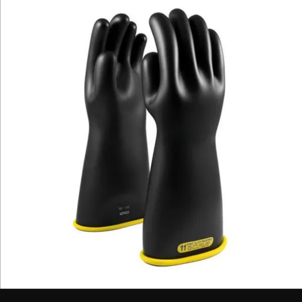 PIP 152-2-16/9 Electrical Safety Leather Cover Gloves, 9.5 Inch Size, Pair | CL8VML