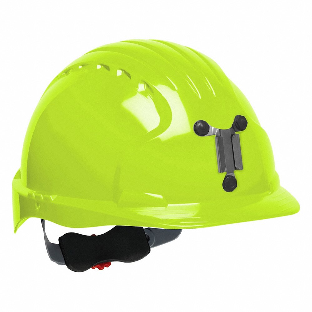 PIP 280-EV6151M-LY Head Protection Hard Hats, OS, Neon Yellow, Each | CL8ZLP