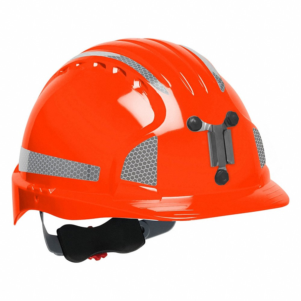 PIP 280-EV6151M-OR Head Protection Hard Hats, OS, Neon Orange, Each | CL8ZLQ