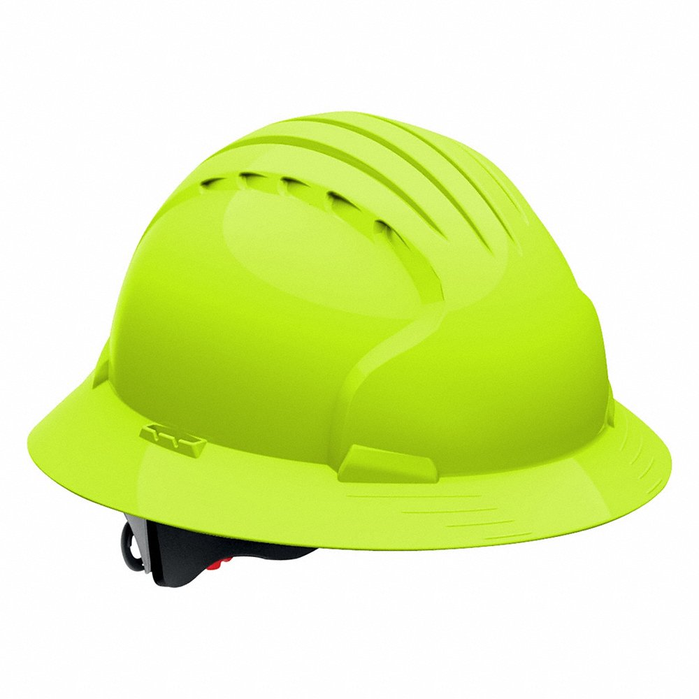 PIP 280-EV6161-LY Head Protection Hard Hats, OS, Neon Yellow, Each | CL8ZNK
