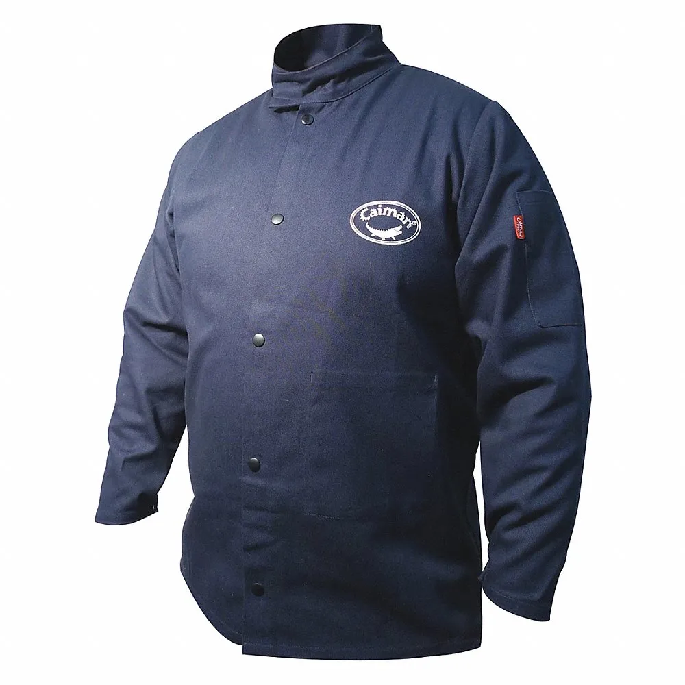 PIP 3000-0 Welding Protection Jacket, 5XL, Navy, Each | CL9AXD