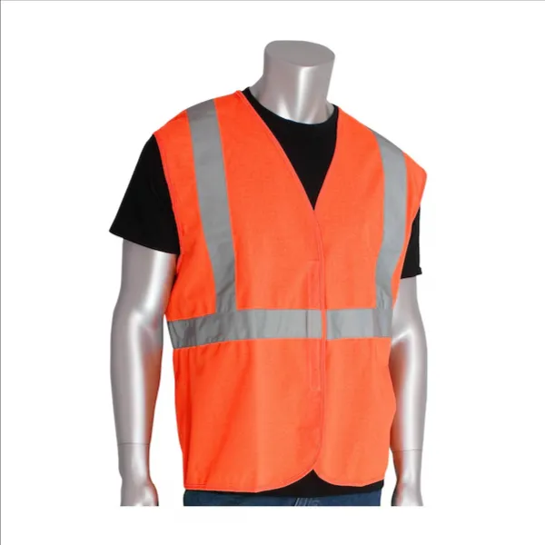 PIP 302-WCENGOR-3X Protective Clothing High Visibilty Vest, 3XL, Hi-Vis Yellow, Each | CL9BXJ