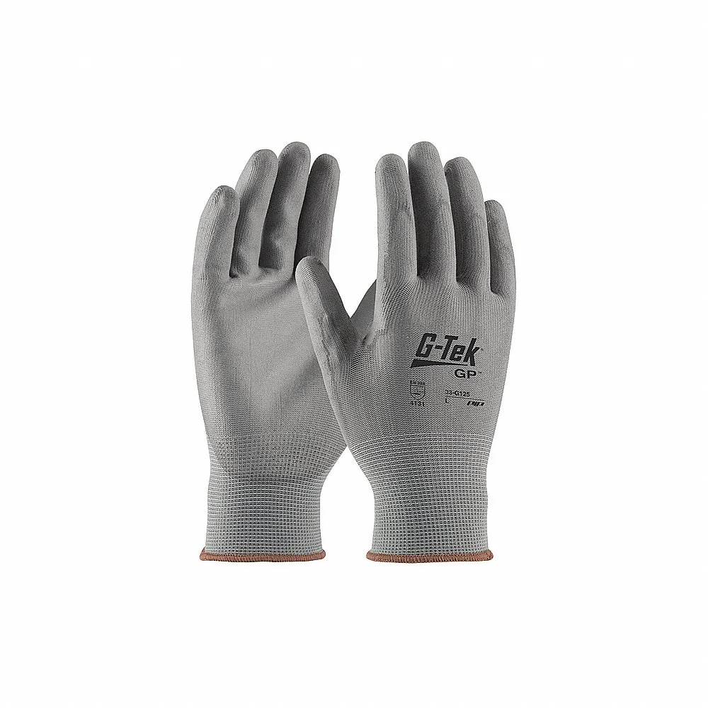 PIP 33-G125/XXL Hand Protection Seamless Glove Coated, 2XL, Gray, Dozen | CL9DNH