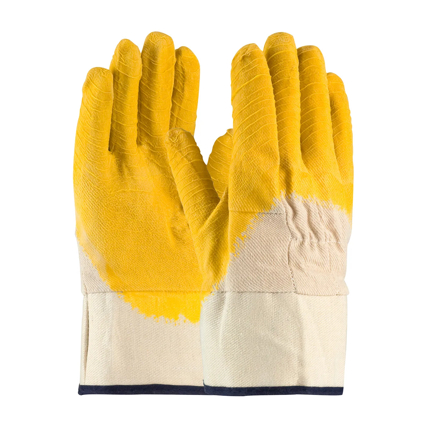 PIP 55-3243 Hand Protection Chemical Resistant Coated Gloves, Men, Hi-Vis Yellow, Dozen | CL9JBN