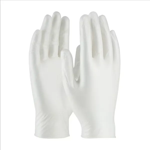 PIP 64-V2000/L Hand Protection Disposable Gloves, L, White, Box | CL9JTM
