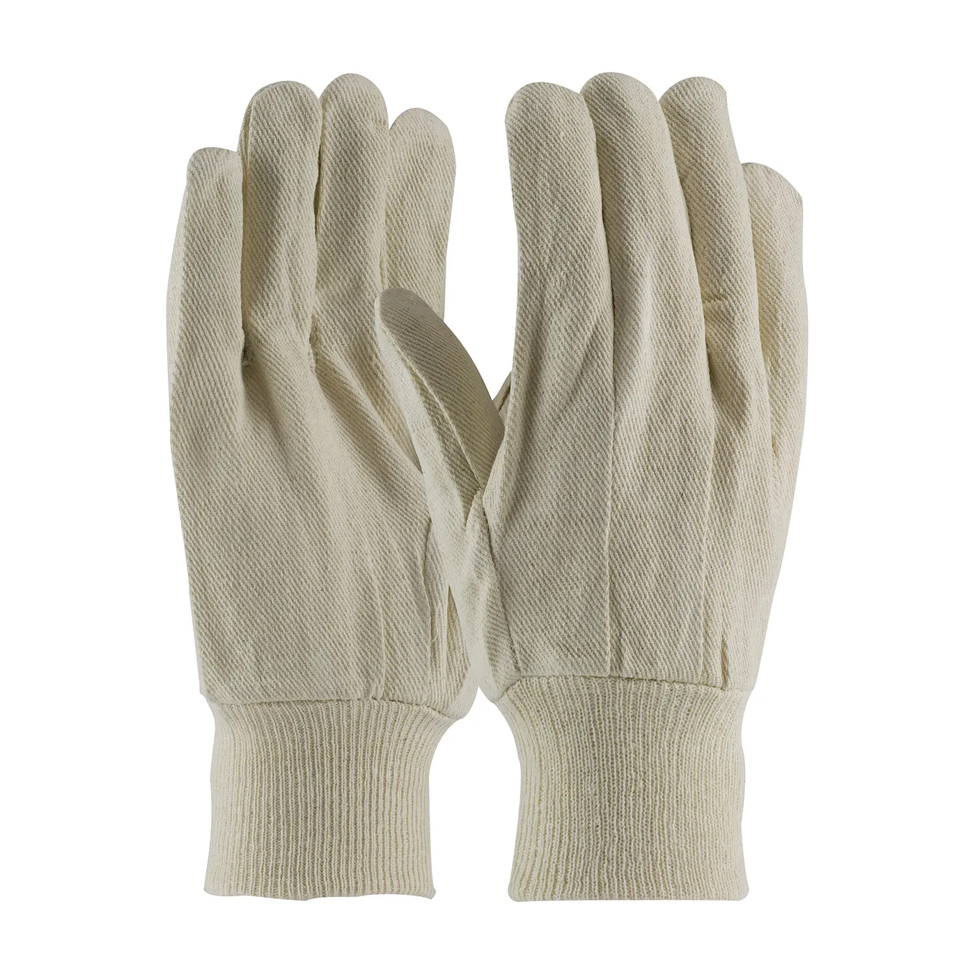 PIP 90-908I Hand Protection Fabric Work Gloves, Men, Green, Dozen | CL9LXB