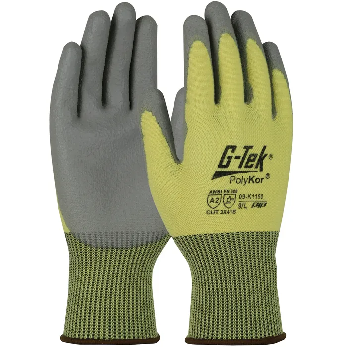 PIP 09-K1150/L Hand Protection Cut Resistant Gloves, L, Gray, Dozen | CL8TUE
