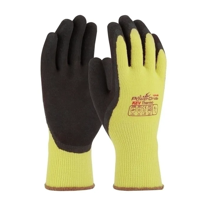 PIP 09-K1350/S Hand Protection Insulated Coated Gloves, S, Yellow, Dozen | CL8TWB
