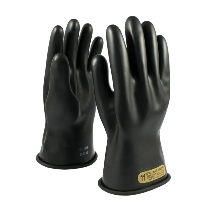 PIP 150-00-11/8 Electrical Safety Leather Cover Gloves, 8 Inch Size, Pair | CL8VHK