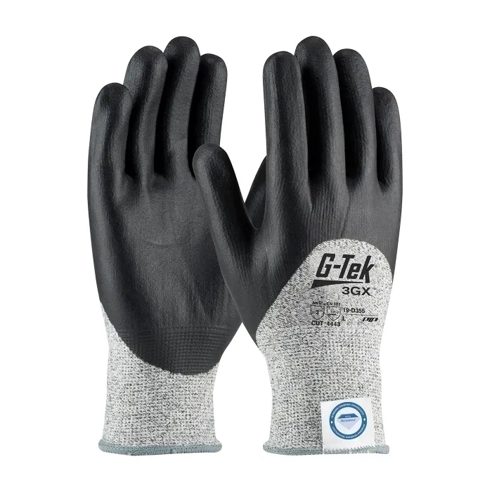 PIP 19-D355/M Hand Protection Cut Resistant Gloves, M, Gray, Dozen | CL8XCJ