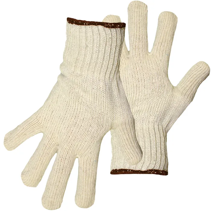 PIP 1JC1200M Hand Protection Seamless Glove, No Coat, M, Natural, Pair | CL8XGM