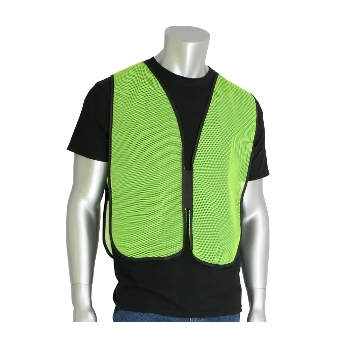 PIP 300-0800-LY Protective Clothing High Visibilty Vest, OS, Each | CL9ATG