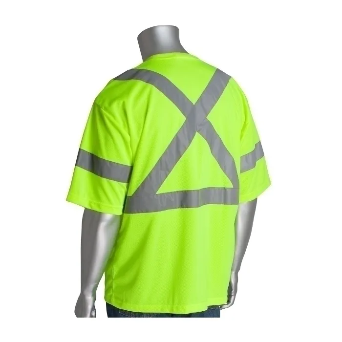 PIP 313-1400-LY/M Protective Clothing High Visibility Shirt, M, Hi-Vis Orange, Each | CL9CXH