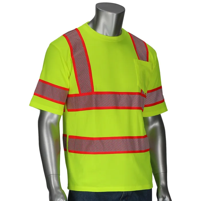 PIP 313-1650-LY/M Protective Clothing High Visibility Shirt, M, Hi-Vis Orange, Each | CL9CYA