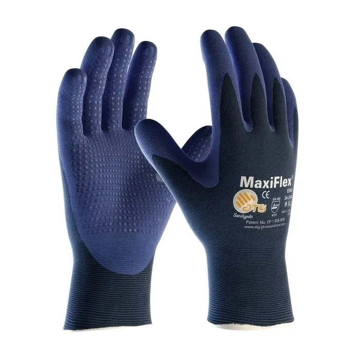 PIP 34-244/L Hand Protection Seamless Glove Coated, L, Dozen | CL9EAY