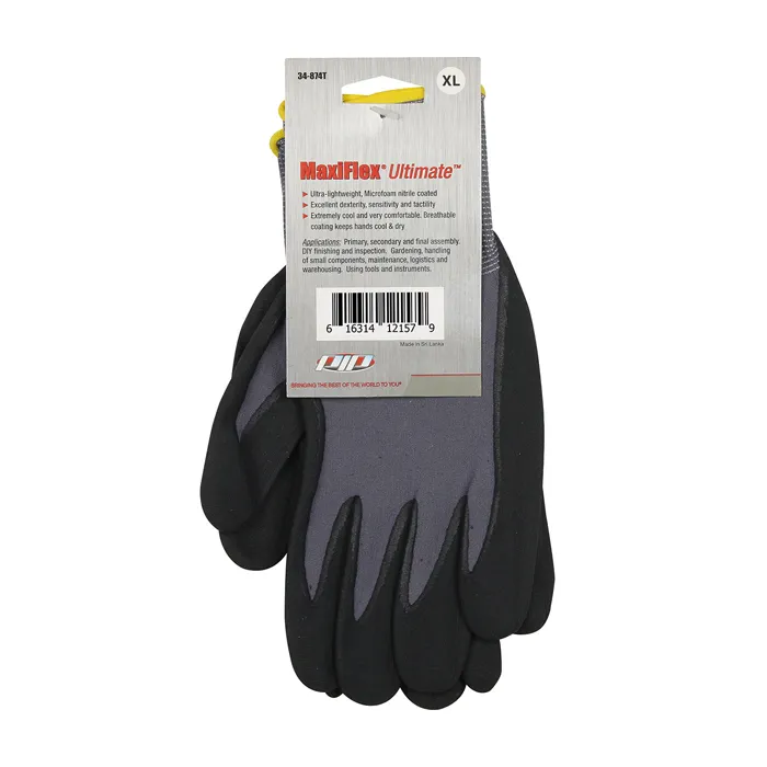 PIP 34-874T/S Hand Protection Seamless Glove Coated, S, Gray, Dozen | CL9EKV