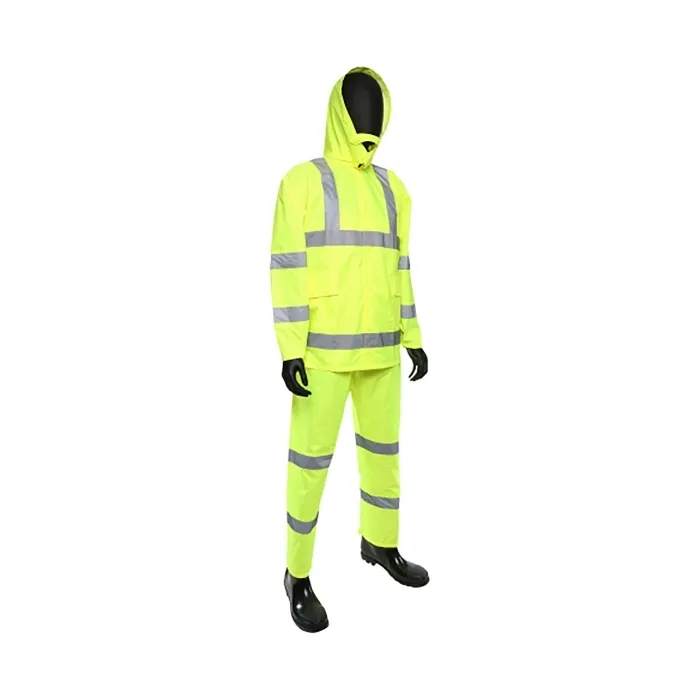 PIP 4033/M Protective Clothing Rainwear Suit, M, Yellow, Each | CL9GQM