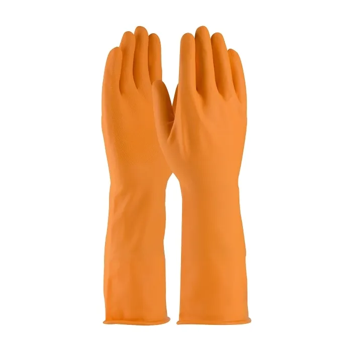 PIP 47-L210T/M Hand Protection Chemical Resistant Coated Gloves, M, Hi-Vis Orange, Dozen | CL9HHB