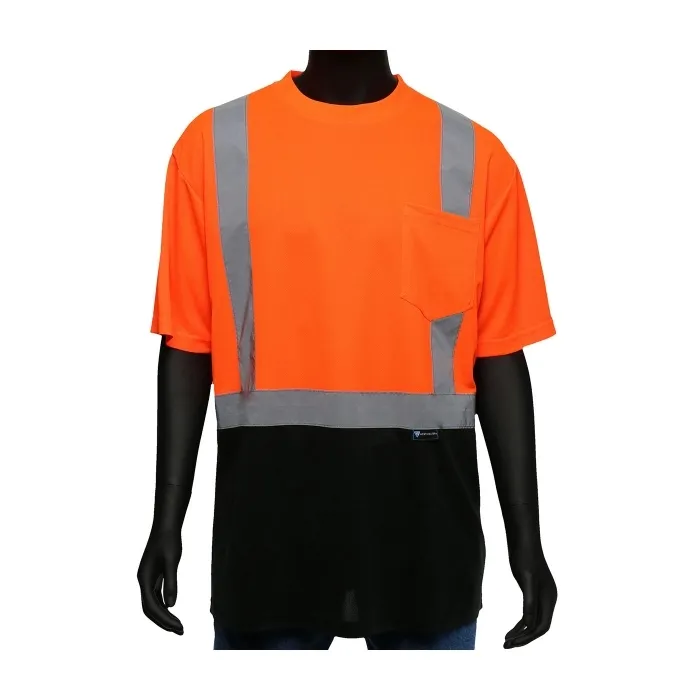PIP 47405/L Protective Clothing High Visibilty Vest, L, Hi-Vis Yellow, Each | CL9HQX