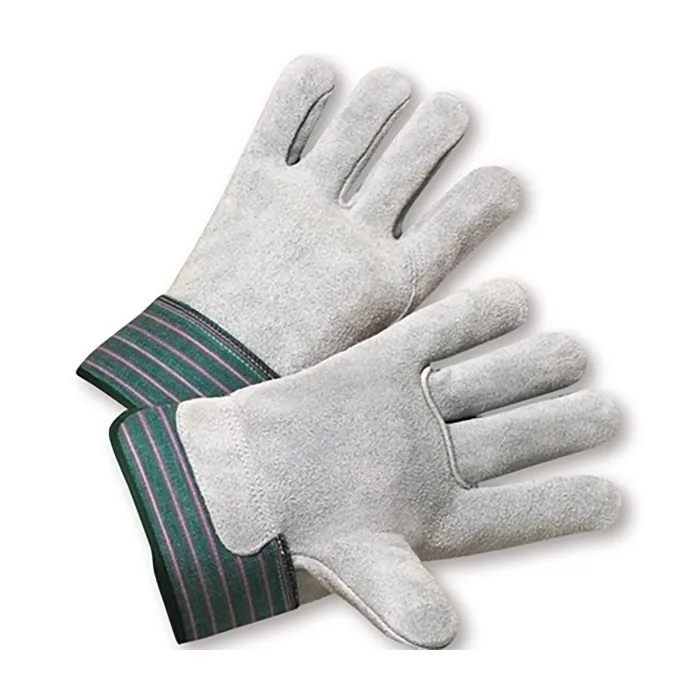 PIP 600-EA/M Hand Protection Leather Palm Gloves, M, Natural, Dozen | CL9JLW
