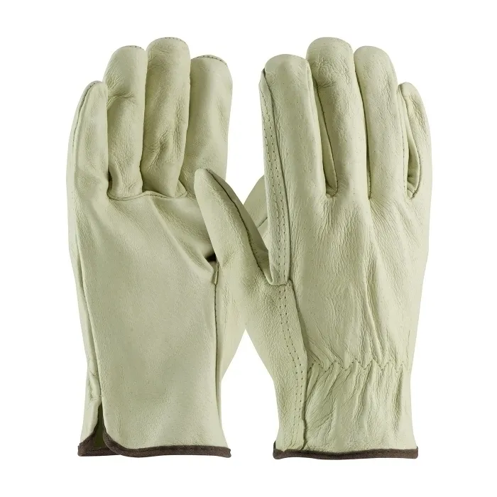 PIP 994/M Hand Protection Leather Driver Gloves, M, Natural, Dozen | CL9NFD
