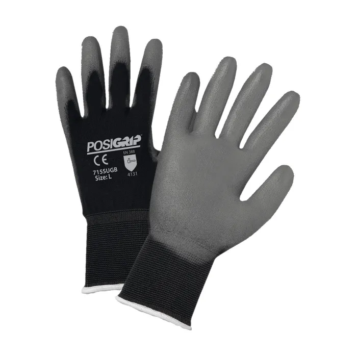 PIP 715SUGB/M Hand Protection Seamless Glove Coated, M, Green, Dozen | CL9KWF