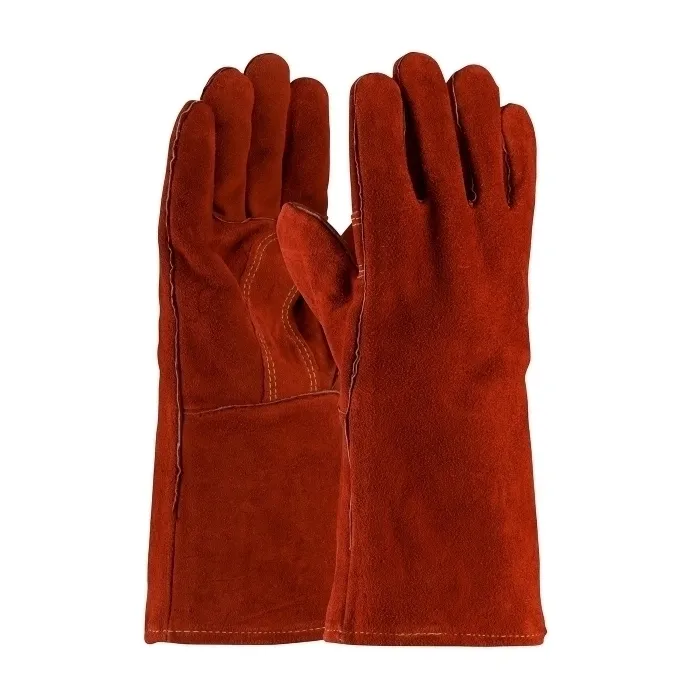 PIP 73-7015 Welding Protection Gloves, L, Gray, Dozen | CL9KYK