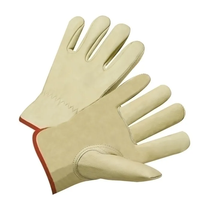PIP 990IK/L Hand Protection Leather Driver Gloves, L, Natural, Dozen | CL9NDP