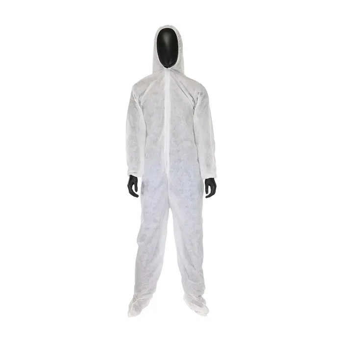 PIP C3859/M Protective Clothing Disposable Coverall, M, Gray, Case | CL9PDB