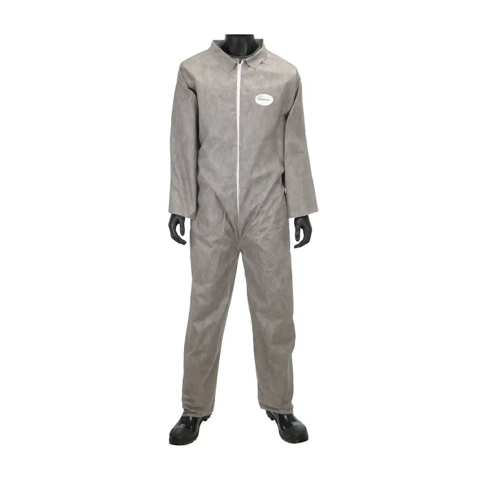 PIP C3900/M Protective Clothing Disposable Coverall, M, Gray, Case | CL9PDE