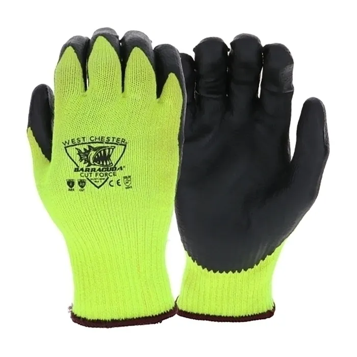 PIP HVG710SNF/M Hand Protection Cut Resistant Gloves, M, Hi-Vis Yellow, Dozen | CL9PTN