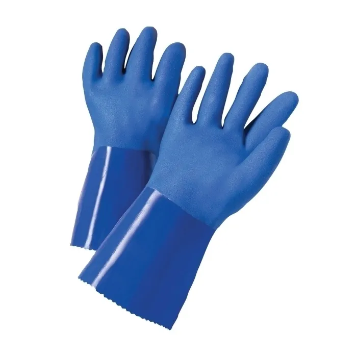 PIP J1327/L Hand Protection Chemical Resistant Coated Gloves, L, Dark Gray, Dozen | CL9PZD