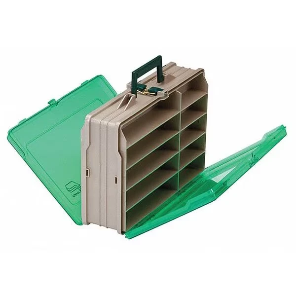 Compartment Box with 19 compartments, Plastic, 4 1/4 Inch H x 13 1/2 Inch W