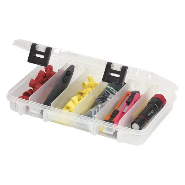 Compartment Box with 6 compartments, Plastic, 7 1/4 Inch H x 10 57/64 Inch W