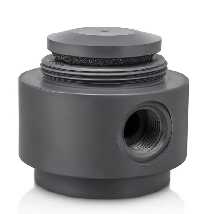 Manual Shutoff Valve, PVC, NPT Threaded Connection, EPDM Seal, 3/4 Inch Size