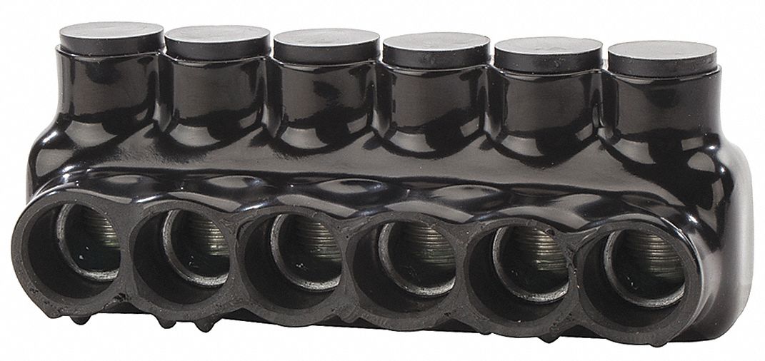 POLARIS IPLD250-6B Insulated Connector 6 Ports 250 Kcmil | AG4VGQ 34UH92