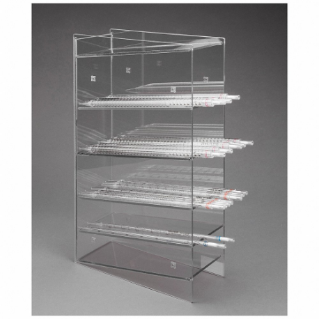 POLTEX PGSERPIP5 5 Pocket Serological Pipette Holder, Holds 5 Types of Serological Pipettes, Countertop | CT7VTX 798L61