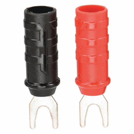 Spade Lug, Red/Black, 1000V Ac, 1000V Ac, 15 A Max. Amps, Spade Lugs Inch Black And Red