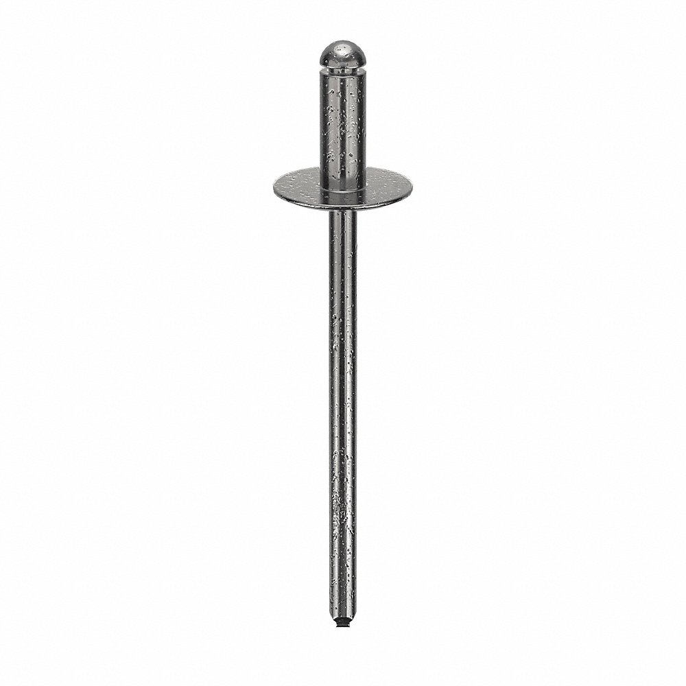 POP SD43BSLF201 Blind Rivet, 1/8 Inch Dia., 0.313 Inch Length, 500Pk | AD3HYP 3ZKH4