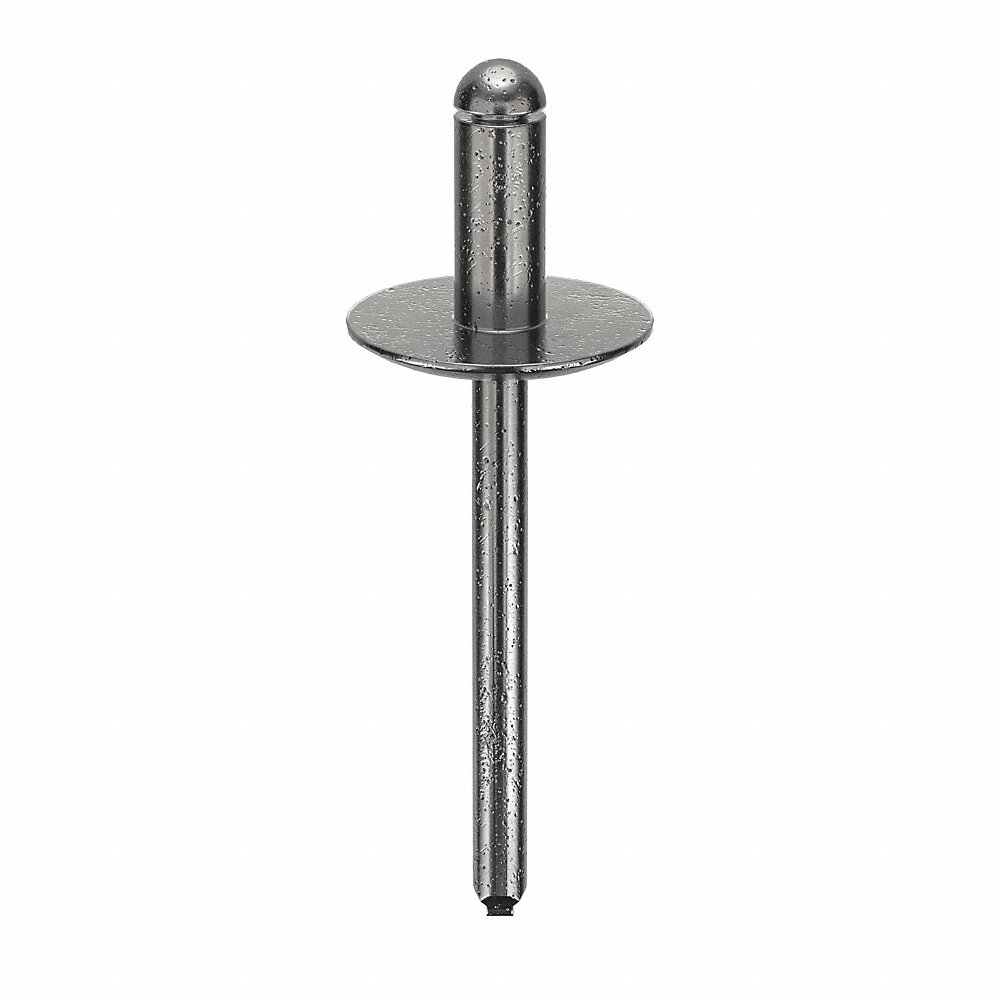 POP SD64BSLF200 Blind Rivet, 3/16 Inch Dia., 0.425 Inch Length, 250Pk | AD3HZL 3ZKL1