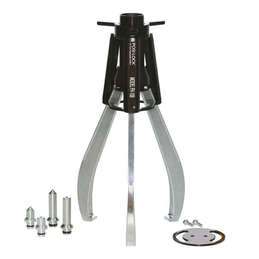 Hydraulic Puller System, 3 Jaws, 10 Ton Capacity
