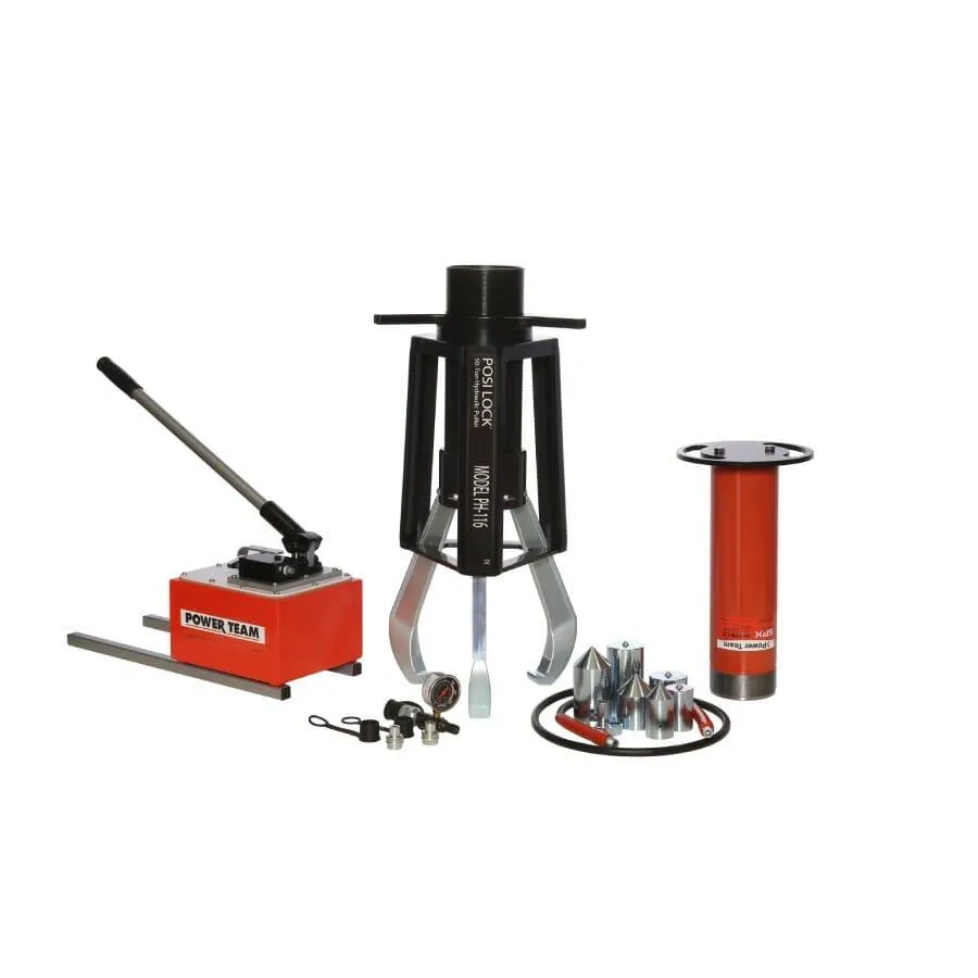 Hydraulic Puller System, 3 Jaws, 50 Ton Capacity
